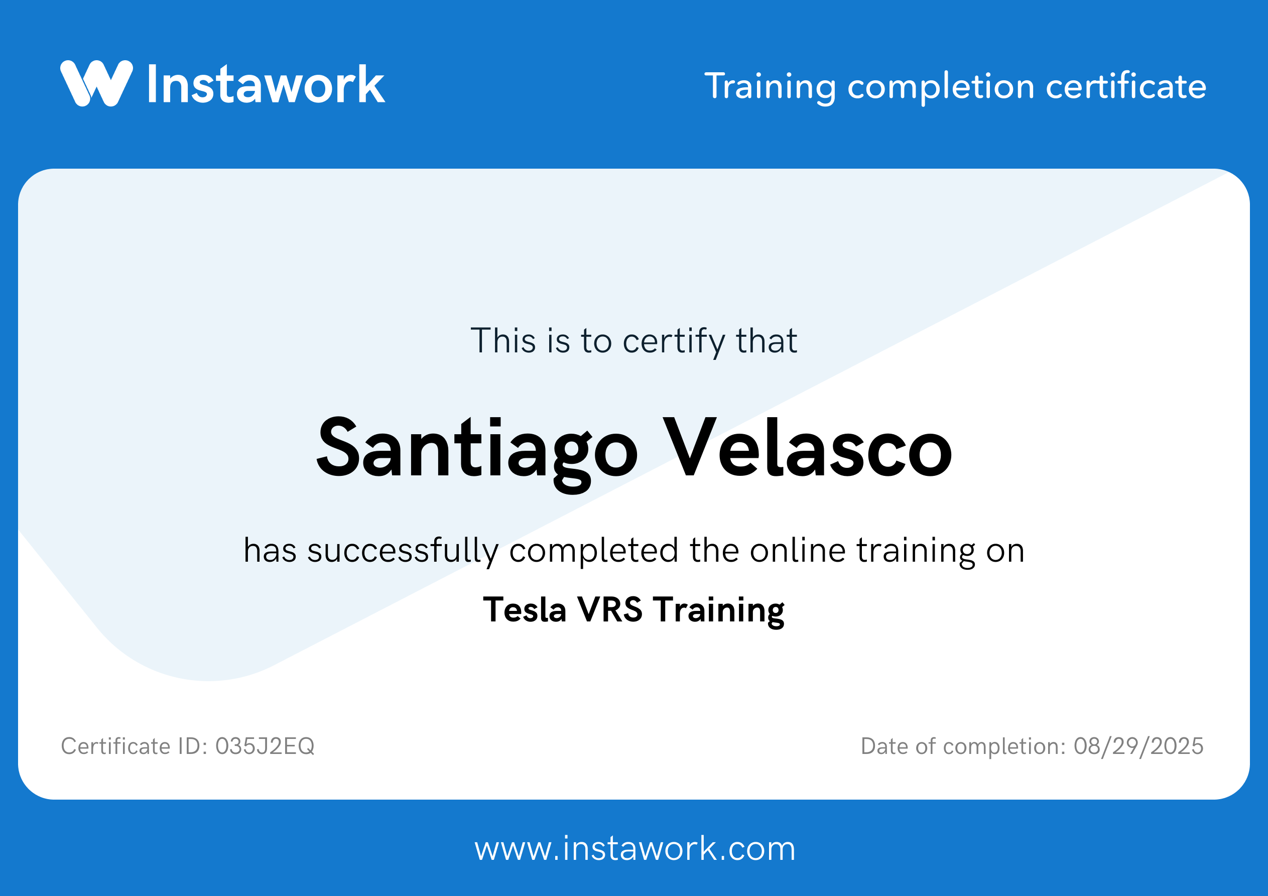 https://instawork-training-certificate.s3-us-west-2.amazonaws.com/035j2eq/tesla-vrs-training.png